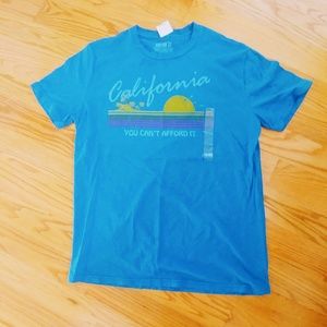 Men's crew neck shirt California